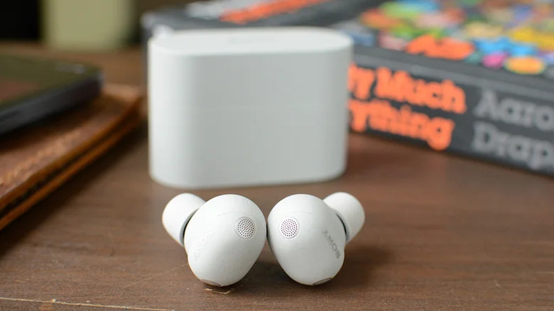Sony's WF-1000XM6 earbuds.