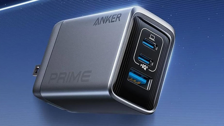 An Anker USB PD wall plug