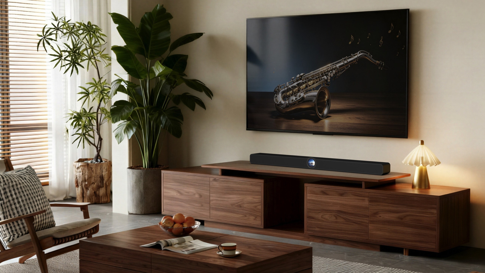 WiiM's first soundbar has a touchscreen display and Dolby Atmos