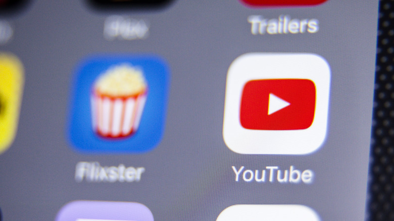YouTube app icon.