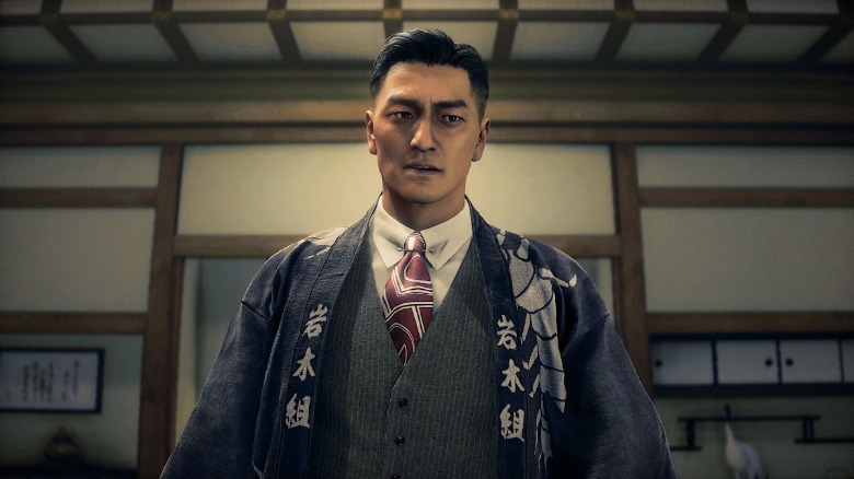 Stranger than Heaven character in a happi coat.