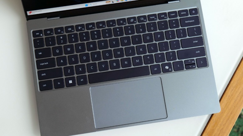 The XPS 13's keyboard feels great despite not having a ton of key travel