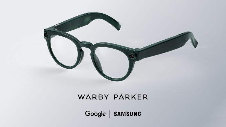 Warby Parker's first Android XR smartglasses.