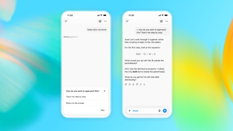 ChatGPT for Teens will push young users to use the chatbot's Study Mode.