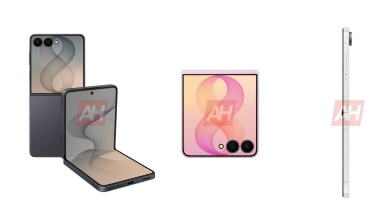 Three foldable phones.