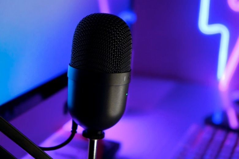 USB microphone.