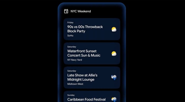 Google's create a widget feature.
