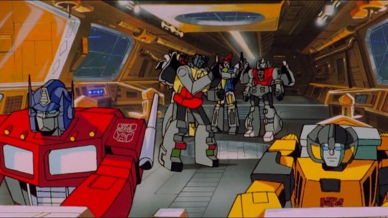 Optimus Prime and the Dinobots