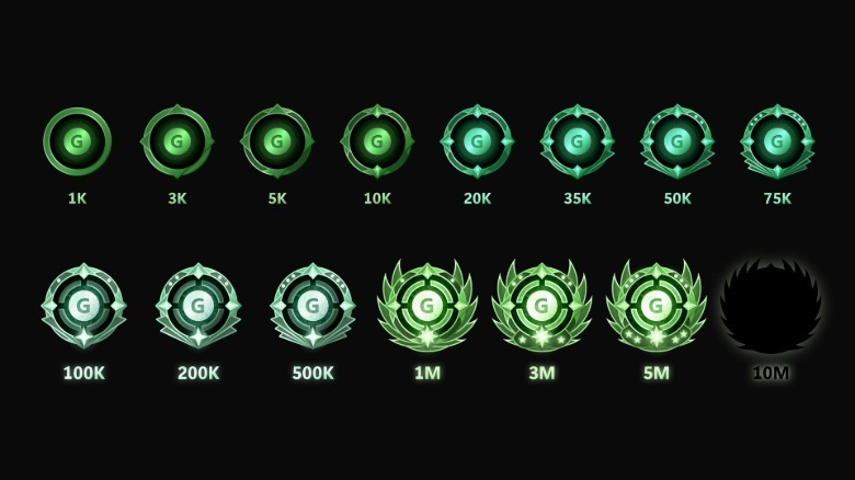 Xbox's new tiered Gamerscore badges
