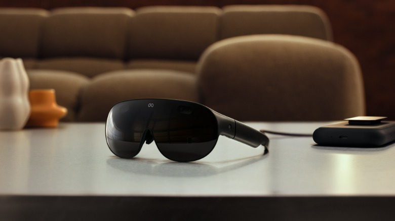 Meta's VR Glasses and compute puck.