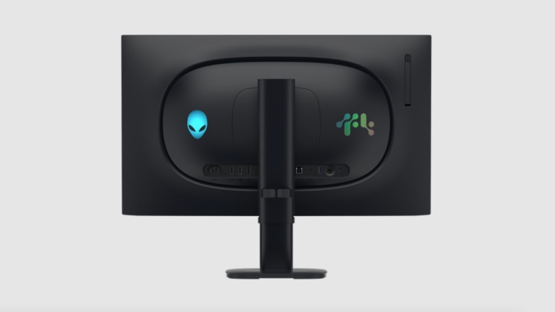 The back of a monitor.