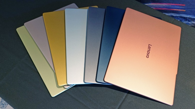 The IdeaPad Vibe will be available in a wide range of colors including gold