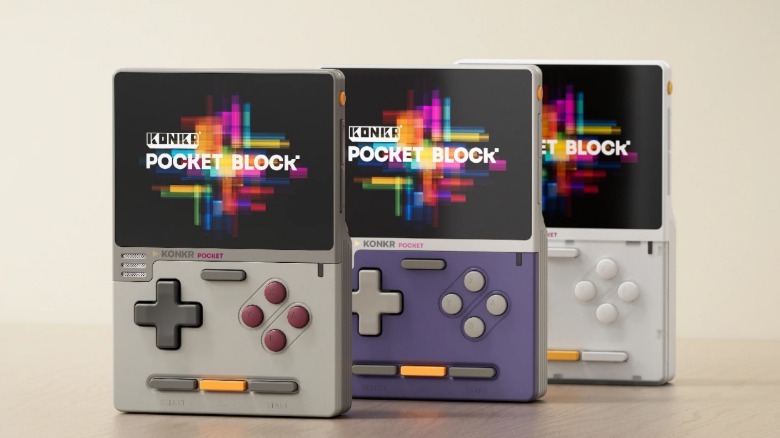 Ayaneo's Konkr Pocket Fit in three colors