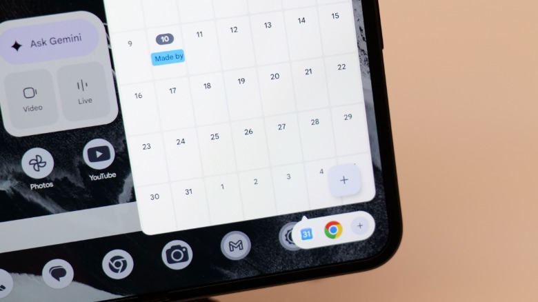 The new app switcher on the Pixel 11 Pro Fold.