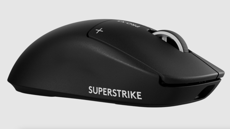A black mouse.