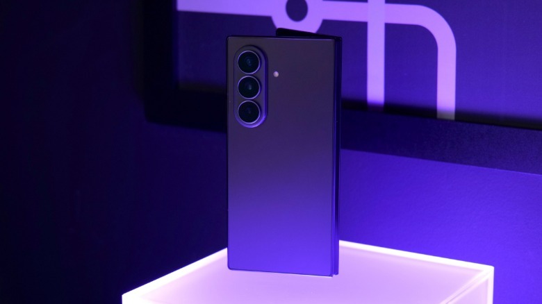 The back of the Galaxy Z Fold 8 Ultra.