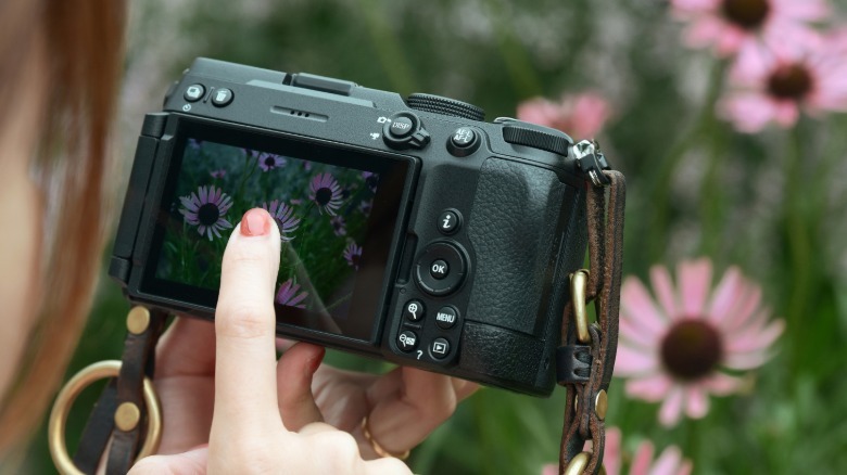 Nikon's Z5 IIC full-frame camera is shown from the back