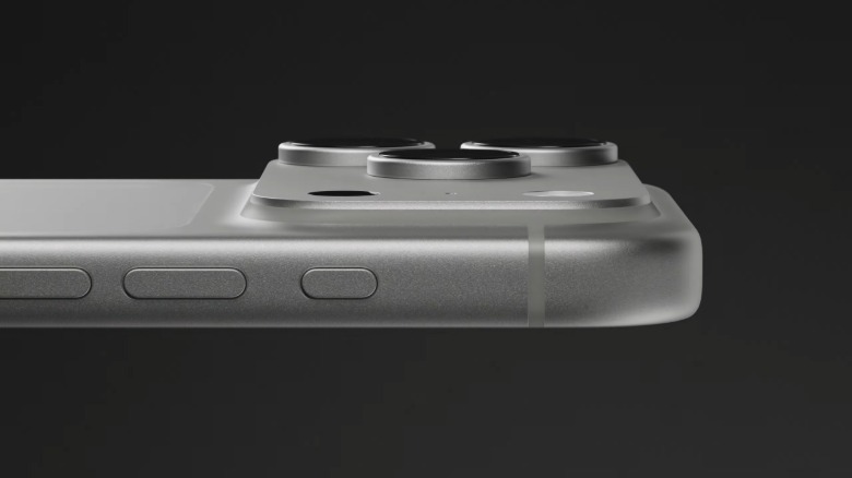 iPhone 18 Pro from the side.