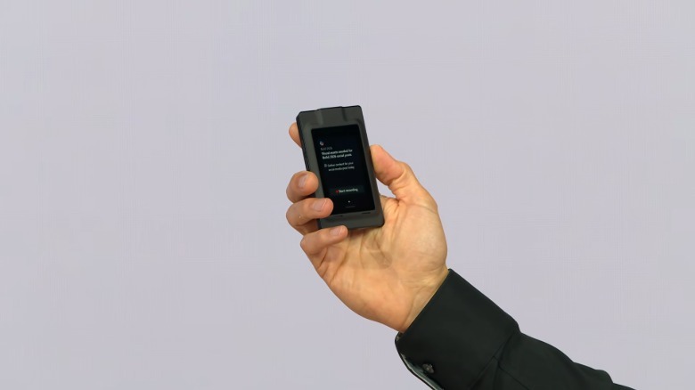 The Project Solara smart key badge reference design.