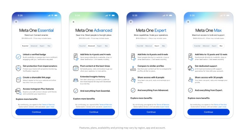 A breakdown of Meta's new plans for businesses and creators.