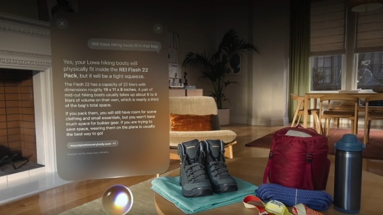 Siri in visionOS